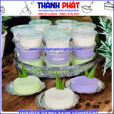ly pudding 100ml- ly nhựa đựng bánh flan có nắp- ly đựng rau câu- ly đựng sữa chua- ly nhựa trong suốt 100ml