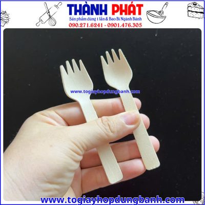 nĩa gỗ ăn bánh- nĩa gỗ ăn mousse- nĩa gỗ tiramisu- nĩa gỗ nhỏ- nĩa gỗ thân thiện môi trường 