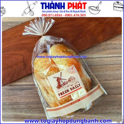 túi bánh mì in chữ- túi đựng sandwich- túi đựng thực phẩm- túi nilon đựng bánh-túi đựng bánh mì ngọt in hình
