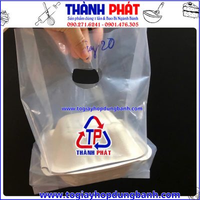 túi đựng hộp quà- túi nhựa quai xách- túi đựng bánh- túi pp trong suốt- túi đựng đồ uống mang đi