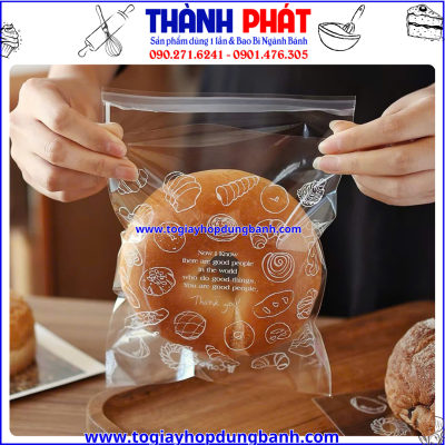 Túi đựng bánh sừng trâu- Túi opp đựng bánh- Túi đựng bánh mì- Túi đóng gói bánh ngọt- Túi trong suốt đựng bánh- Túi đựng bánh quy- Túi opp có keo dán.