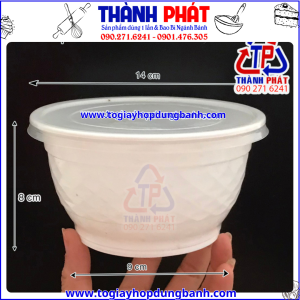 Tô đựng thức ăn nóng lạnh -Tô nhựa 650ml đựng thức ăn -Tô nhựa 650ml đựng mì trộn -Tô nhựa 650ml đựng cháo
