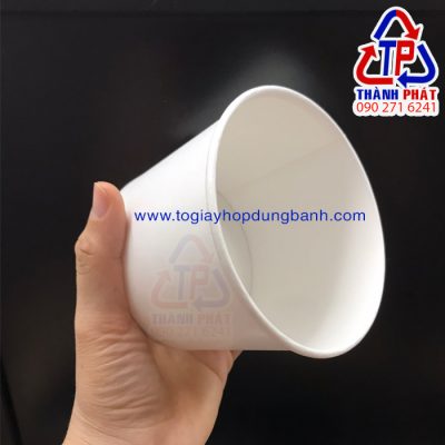 Tô giấy đựng cháo 520ml - Tô giấy đựng súp 520ml 