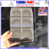 Hộp nhựa đựng 6 bánh trung thu mini FG332 – Hộp đựng bánh mochi 6 ngăn FG332 Hộp đựng bánh trung thu 50G 6 ngăn