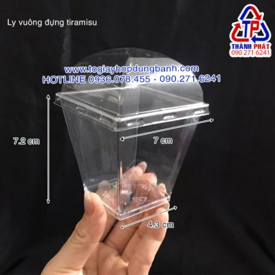 Ly nhựa cứng đựng nóng lạnh - Ly nhựa cứng đổ rau câu - Ly nhựa cứng đựng tiramisu - Ly nhựa cứng đựng bánh mousse - ly nhựa cứng đựng yaourt trái cây