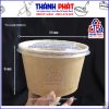 tô giấy kraft 800ml đựng thức ăn mang đi - Copy