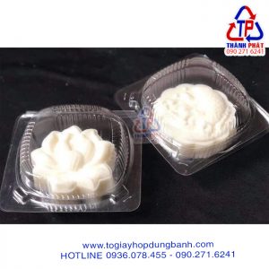 Hộp H128 đựng bánh trung thu rau câu - Hộp h128 đựng bánh trung thu - Hộp h128 đựng bánh humburger - Hộp H128 nắp gập