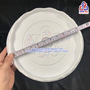 Hộp H40 - Hộp H40 đựng rau câu 3D size 26cm - Hộp đựng bánh bông lan trứng muối size lớn 26cm