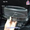 Hộp oval F70 đế đen - Hộp oval F70 đựng bánh bò thốt nốt - Hộp oval F70 đựng bánh Flan gato