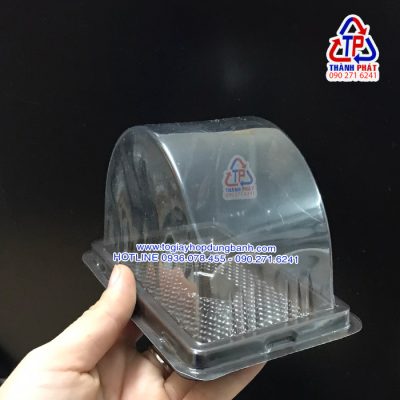 Hộp B30 đựng lát bánh bông lan cuộn - Hộp đựng lát bông lan cuộn - Hộp B30