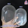 Hộp oval HT-700 đựng bánh lạnh - Hộp oval lớn đựng bánh mousse - Hộp oval đựng tiramisu