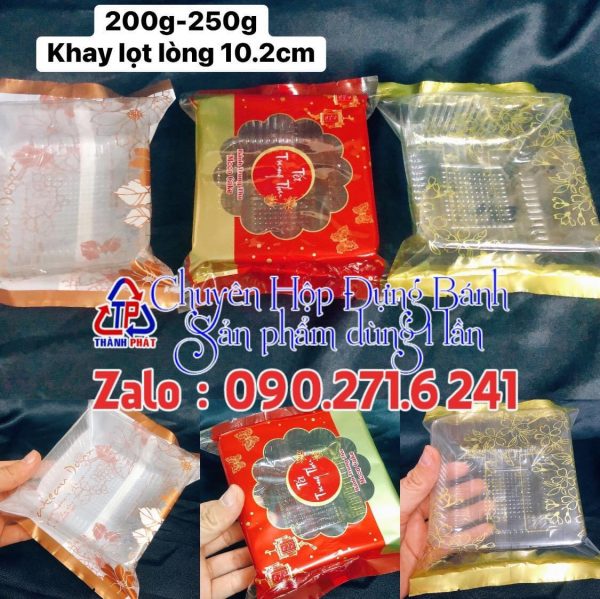 Khay đựng bánh trung thu 200g - 250g - Khay đựng bánh trung thu đại - chén trung thu 250g
