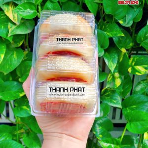 Hộp đựng bánh pía 4 cái - hộp đựng 4 cái bánh pía - Hộp đựng bánh pía 4 cái - Hộp đựng bánh pía - Hộp đựng 4 cái bánh pía lớn