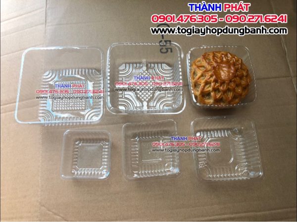 Khay đựng bánh trung thu 100g - khay đựng bánh trung thu 150g - chén trung thu 100g