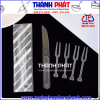 Bộ dao nĩa dùng ăn bánh trung thu - dao cắt bánh trung thu - nĩa dùng ăn bánh trung thu