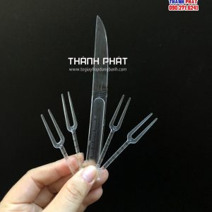 Bộ dao nĩa dùng ăn bánh trung thu - dao cắt bánh trung thu - nĩa dùng ăn bánh trung thu