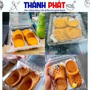 Hộp H132 đựng bánh dép phô mai - Hộp bánh dép phô mai H132 - Hộp H132