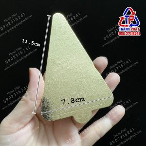 Đế lót bánh mousse - de601 lót bánh cho quán cafe - đế lót bánh cho tiệm bánh - đế lót bánh hình tam giác