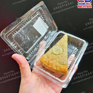 Hộp H154 đựng bánh chuối nhỏ - Hộp H154 đựng bánh ngọt - cung cấp hộp bánh cho xưởng bánh