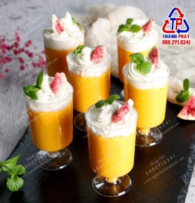 Ly GD-2030 đựng bánh mousse trang trí tiệc teabreak - Ly mousse trang trí tiệc cưới - ly panna cotta trang trí tiệc khai trương , hội nghị