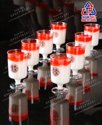 Ly GD-2030 đựng bánh mousse trang trí tiệc teabreak - Ly mousse trang trí tiệc cưới - ly panna cotta trang trí tiệc khai trương , hội nghị