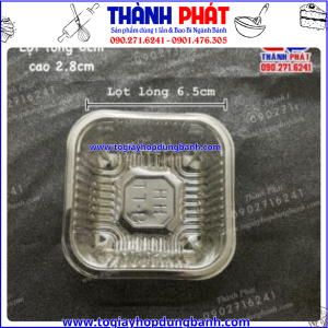 Khay đựng bánh trung thu 50g - khay đựng bánh trung thu 65g - khay đựng bánh trung thu lava trứng chảy