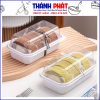 Hộp bánh cuộn W180 đựng bánh cuộn - Hộp nhựa W180 đựng bánh bông lan chà bông - Hộp bánh cuộn W180 đựng bánh phô mai tan chảy - hộp w180 đựng bánh buche