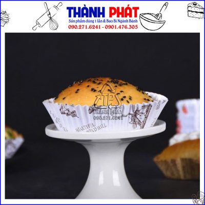 Cup dúm tròn - khuôn giấy tròn nướng bánh - đế giấy tròn nướng bánh - cup giấy tròn nướng bánh - cup tròn lót bánh nướng - cup dúm tròn nướng bánh trực tiếp