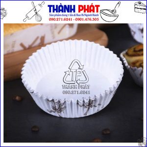 Cup dúm tròn - khuôn giấy tròn nướng bánh - đế giấy tròn nướng bánh - cup giấy tròn nướng bánh - cup tròn lót bánh nướng - cup dúm tròn nướng bánh trực tiếp