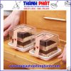 Hộp đựng bánh GY-757 - Hộp đựng bánh tiramisu - Hộp đựng bánh mousse - Hộp vuông đựng bánh lạnh - Hộp đựng bánh Thành Phát