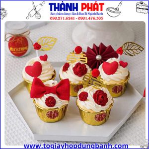 Cốc giấy làm bánh muffin đẹp- cup giấy làm bánh sinh nhật mini -cup giấy đựng bánh cupcake- cup muffin làm bánh tiệc
