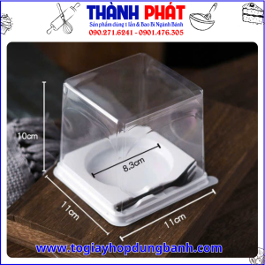 hộp đựng bánh mousse- hộp đựng bánh kem mini- hộp nhựa đựng bánh trong suốt -hộp bánh mousse cao cấp hộp- nhựa đựng bánh dâu