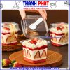 hộp đựng tiramisu- hộp bánh nhựa trong suốt- hộp bánh mini- hộp đựng bánh tiện lợi