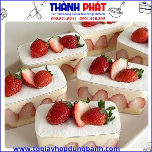 hộp mica đựng bánh mousse- hộp nhựa đựng mứt tết- hộp bánh trong suốt- hộp đựng bánh quy handmade