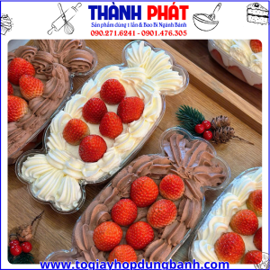 hộp nhựa đựng bánh trong suốt- hộp đựng bánh mini- hộp đựng bánh mousse- hộp bánh quà tặng dễ thương- hộp bánh sinh nhật mini