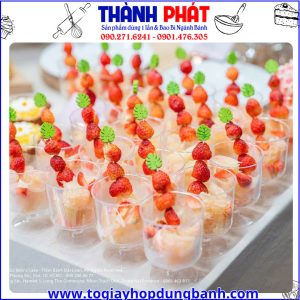 ly panna cotta- ly tiramisu mini- ly dessert cup- ly mica tráng miệng- ly pudding nhựa