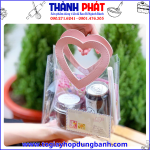 túi pvc trong suốt đựng bánh- túi đựng bánh cupcake- túi đựng quà dễ thương túi -đựng bánh handmade túi -pvc đựng quà cao cấp