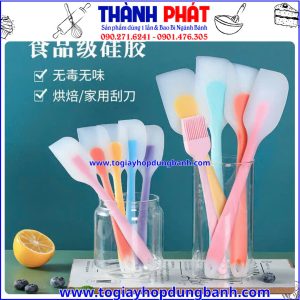 Kích thước phới lồng trong silicon- phới trong 28cm- dụng cụ làm bánh- phới trong silicon chịu nhiệt-phới không trầy nồi- dụng cụ nhà bếp cao cấp