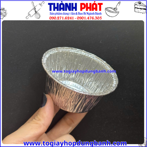 chén nhôm bạc nướng hàu- chén bạc đựng sốt trứng muối- khuôn nhôm nướng bánh mini- chén bạc dùng 1 lần