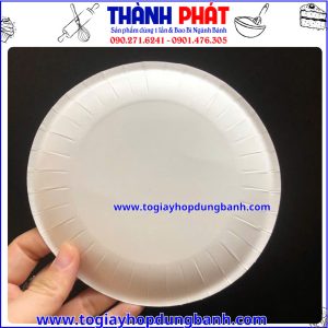 dĩa giấy tròn đựng bánh kem- dĩa giấy tròn dùng 1 lần- dĩa giấy teabreak- dĩa giấy đựng bánh ngọt- dĩa giấy tiệc sinh nhật