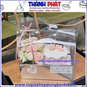 hộp đựng bánh và hoa cao cấp-hộp vali đựng quà 20-10- hộp quà sang trọng- hộp quà sinh nhật đẹp