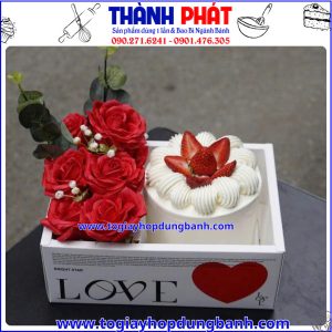 hộp đựng trái cây quà tặng- hộp quà tình yêu- hộp quà sinh nhật đẹp- hộp mica sang trọng- hộp quà 2 ngăn đẹp