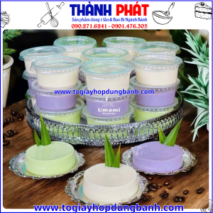 ly pudding 100ml- ly nhựa đựng bánh flan có nắp- ly đựng rau câu- ly đựng sữa chua- ly nhựa trong suốt 100ml