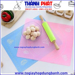 tấm chống dính nhào bột- dụng cụ làm bánh-baking mat- tấm cán bột- dụng cụ bếp tiện lợi-thảm lót làm bánh