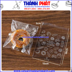 Túi đựng bánh sừng trâu- Túi opp đựng bánh- Túi đựng bánh mì- Túi đóng gói bánh ngọt- Túi trong suốt đựng bánh- Túi đựng bánh quy- Túi opp có keo dán.