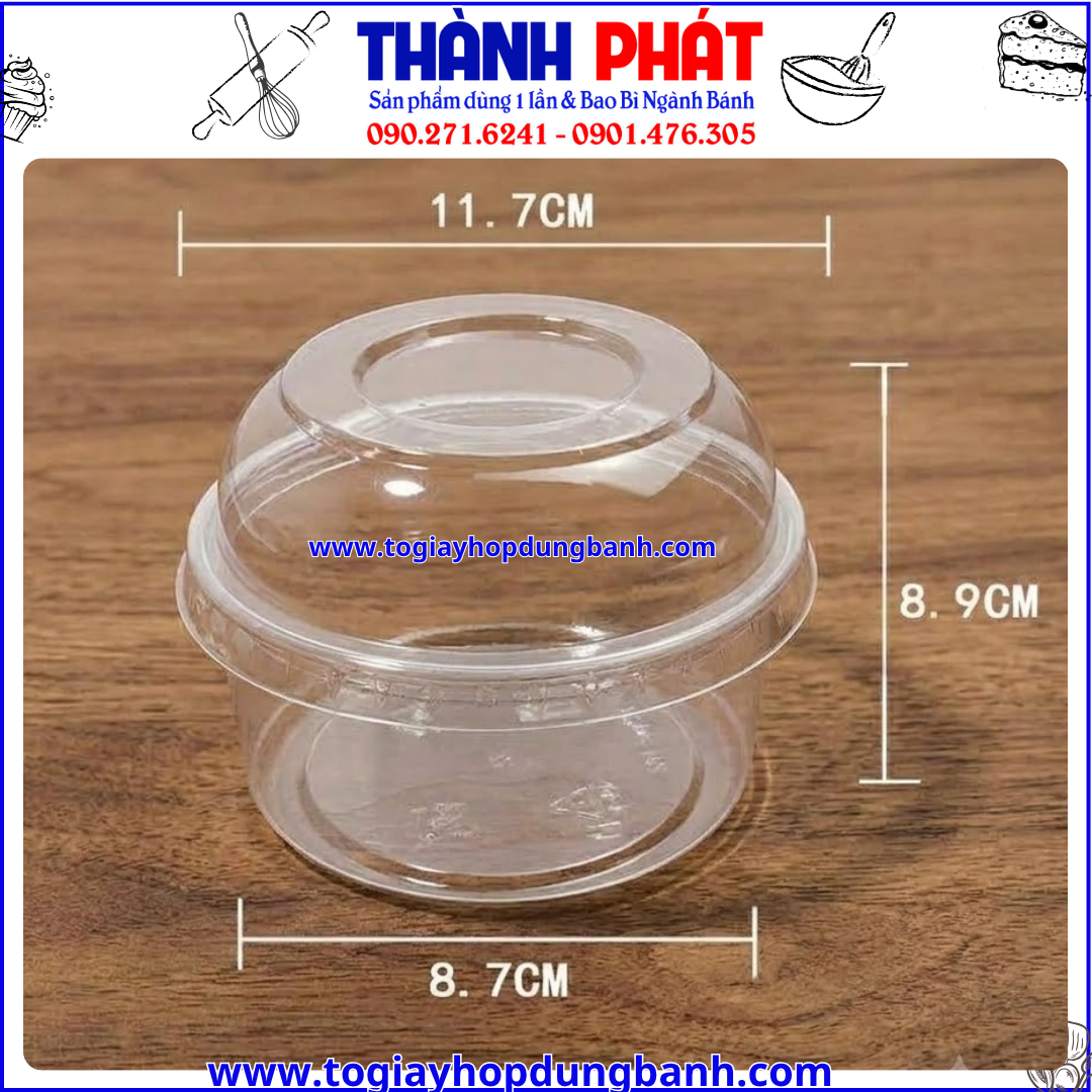 Hộp W117-12 nắp cầu- Hộp nhựa đựng bánh mousse- Hộp đựng dessert trong suốt- Hộp đựng tiramisu- Hộp đựng trái cây cắt sẵn Hộp W117-12 nắp cầu- Hộp nhựa đựng bánh mousse- Hộp đựng dessert trong suốt- Hộp đựng tiramisu- Hộp đựng trái cây cắt sẵn