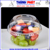 Hộp W117-12 nắp cầu- Hộp nhựa đựng bánh mousse- Hộp đựng dessert trong suốt- Hộp đựng tiramisu- Hộp đựng trái cây cắt sẵn